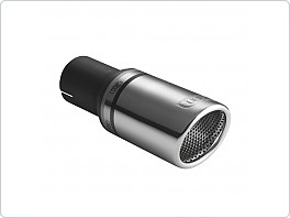 Koncovka výfuku Profi nerez, kulatá 70mm, vstup 55mm