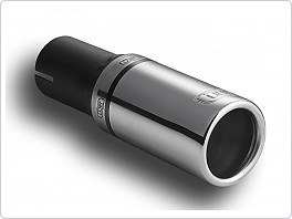 Koncovka výfuku Profi nerez, kulatá 60mm, vstup 50mm