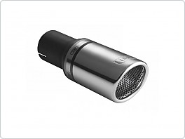 Koncovka výfuku Profi nerez, kulatá 100mm, vstup 55mm