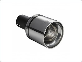 Koncovka výfuku Profi nerez, kulatá 100mm, vstup 55mm