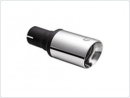 Koncovka výfuku Profi nerez, kulatá 70mm, vstup 50mm