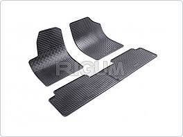 Gumové koberce, autokoberce sada CITROEN Berlingo 5míst. 1999-2007