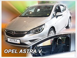Plexi ofuky, deflektory Opel Astra K, 2016- přední