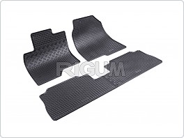 Gumové koberce, autokoberce sada CHEVROLET Captiva 2006-