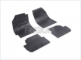 Gumové koberce, autokoberce sada CHEVROLET Spark 2010-2013