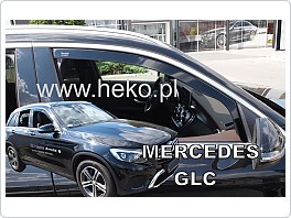 Plexi ofuky, deflektory Mercedes GLC 2015-2022 přední