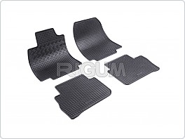 Gumové koberce, autokoberce sada NISSAN Tiida 2007-