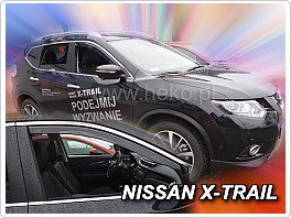 Plexi ofuky, deflektory Nissan X-Trail 2014- přední