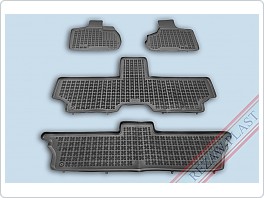 Gumové VANIČKY, autokoberce sada Chrysler Voyager 2001-2006, 7.míst