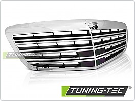 Přední maska Mercedes W221 2005-2009 chromovo černá