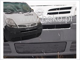 Zimní clona, kryt na chladič, Nissan Primastar 2002-2006