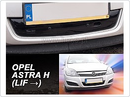 Zimní clona, kryt na chladič, Opel Astra H, 2007-2014