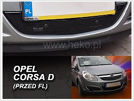 Zimní clona, kryt na chladič, Opel Corsa D, 2006-2011