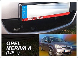 Zimní clona, kryt na chladič, Opel Meriva A, 2006-2010