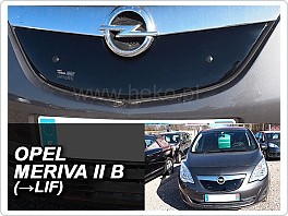 Zimní clona, kryt na chladič, Opel Meriva B, 2011-2014