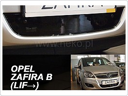 Zimní clona, kryt na chladič, Opel Zafira B, 2008-2011