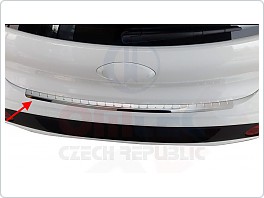 Hyundai i10, 2017- NEREZ chrom ochranný panel zadního nárazníku - OMTEC