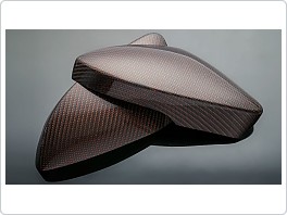 Škoda Octavia III - kryty zrcátek z pravého karbonu OMTEC - RED