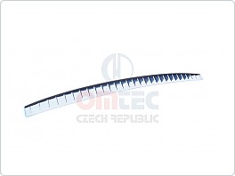 Kia Sportage II 2015+  NEREZ chrom ochranný panel zadního nárazníku - OMTEC