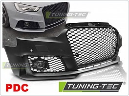 Přední nárazník Audi A3 2012-2016, Styl rs3 s PDC