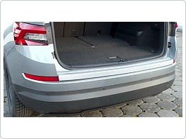 Práh zadních dveří dlouhý, stříbrný, Škoda Kodiaq 2016-