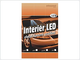Barevné LED k osvětlení interiéru.