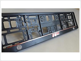 Držák SPZ, podložka pod značku 3D nápis R-line