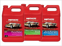 Mothers Ultimate Wax System BIG - revoluční třífázový systém péče o lak, velký akční set