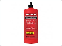 Mothers Professional Heavy Duty Rubbing Compound - vysoce účinná profesionální brusná a leštící pasta (abrazivní leštěnka), 946 ml