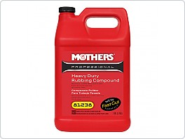 Mothers Professional Heavy Duty Rubbing Compound - vysoce účinná profesionální brusná a leštící pasta (abrazivní leštěnka), 3,785 l