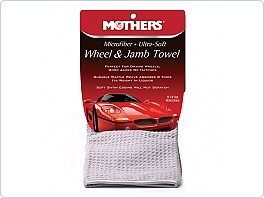 Mothers Microfiber Ultra-Soft Wheel & Jamb Towel - ultra jemný mikrovláknový sušící ručník na disky, sloupky a mezidveřní prostory, 40 x 50cm