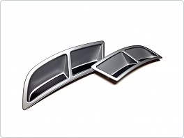 Škoda Superb III - spoilery zadního difuzoru ALU