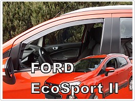 Plexi ofuky oken, deflektory, Ford EcoSport 2014-, přední