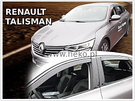 Plexi ofuky oken Renault Talisman 2017- přední + zadní pro sedan