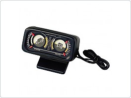 Náklonoměr do auta, 2 funkce, podélný i příčný náklon