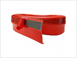 SAMOLEPÍCÍ lišta spoilerová červená 2,5m