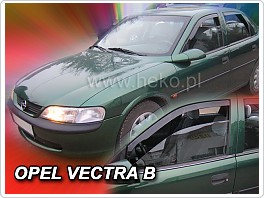 Plexi ofuky, deflektory Opel Vectra B, přední