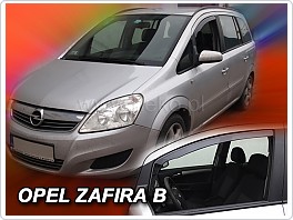 Plexi ofuky, deflektory Opel Zafira B, 2005-2010, přední