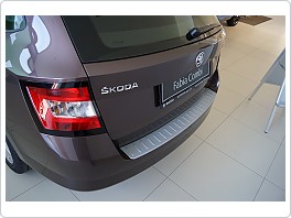 Škoda Fabia III Combi - ochranný kryt zadního nárazníku - ALU LOOK