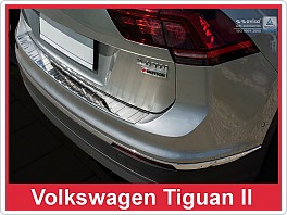 Ochranná lišta, práh zadního nárazníku VW Tiguan 2016-
