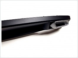Škoda Superb III - spoilery zadního difuzoru ve stylu výfukových koncovek RS - výprodej