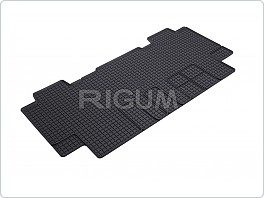 Gumové koberce, autokoberce, 2.řada 5míst, Citroen Jumpy, Peugeot Expert, Toyota ProAce 2016-, Zafira 2019-