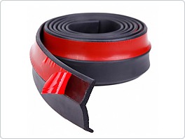 SAMOLEPÍCÍ lišta spoilerová černá uni 2,5m