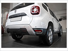 Dacia Duster 2018-  NEREZ chrom rámečky zadních mlhovek - OMTEC