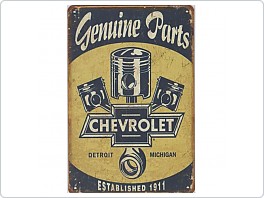 Plechová cedule Chevrolet, 20x30cm