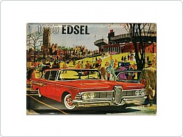 Plechová cedule Edsel 1959, 20x30cm