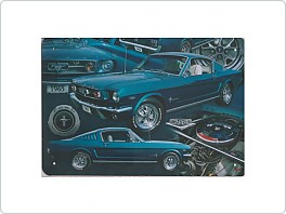 Plechová cedule Ford Mustang, 20x30cm