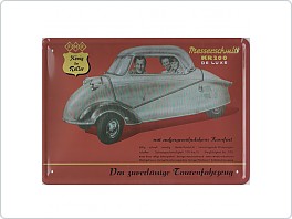 Plechová cedule Messerschmitt, 20x30cm