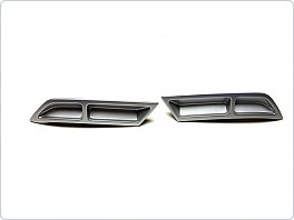 Škoda Octavia III - atrapy výfuku TURBO design - GLOWING WHITE