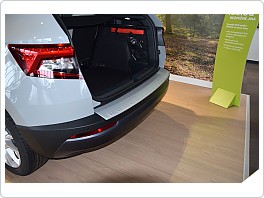 Škoda Karoq - ochranný panel zadního nárazníku ALU LOOK - VV Design - KI-R 